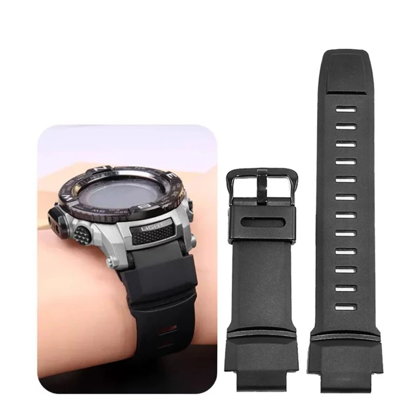 Nuovo Cinturino Per Orologio In Silicone Per Cinturino Casio G-Shock Protrek Prg-500 510 550 280 250 Prg-260 270 500 Prw-3500 2500 5100 Cinturino