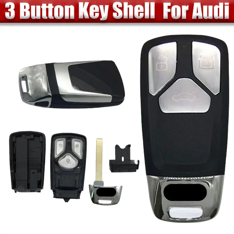 

Задняя крышка для Audi TT A4 A5 S4 S5 Q7 SQ7 2017 дюйма, 3 кнопки, 1 шт.