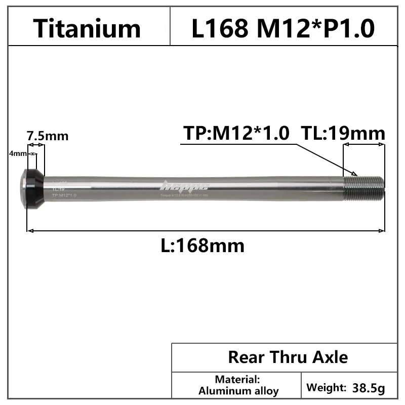 L168 M12x1.0 TL19