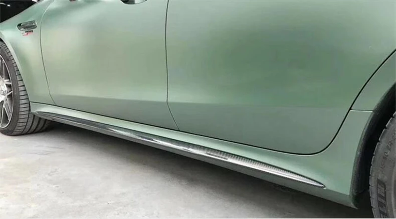 Premium Upgrade Kit for Mercedes-Benz AMG GT50 and GT53 (2019-2023): REAL Carbon Fiber Front Lip, Splitters, Rear Diffuser, Bumper, Body Side Skirt Kit, and Spoiler. - - Racext 49