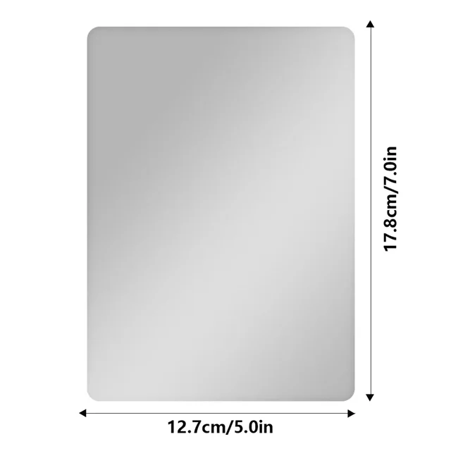 Magnetic Rectangle Locker Mirror 6