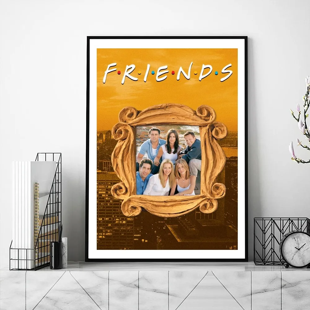 絵画 friends Friends Minimalist Print Poster, Friends Digital Art Poster