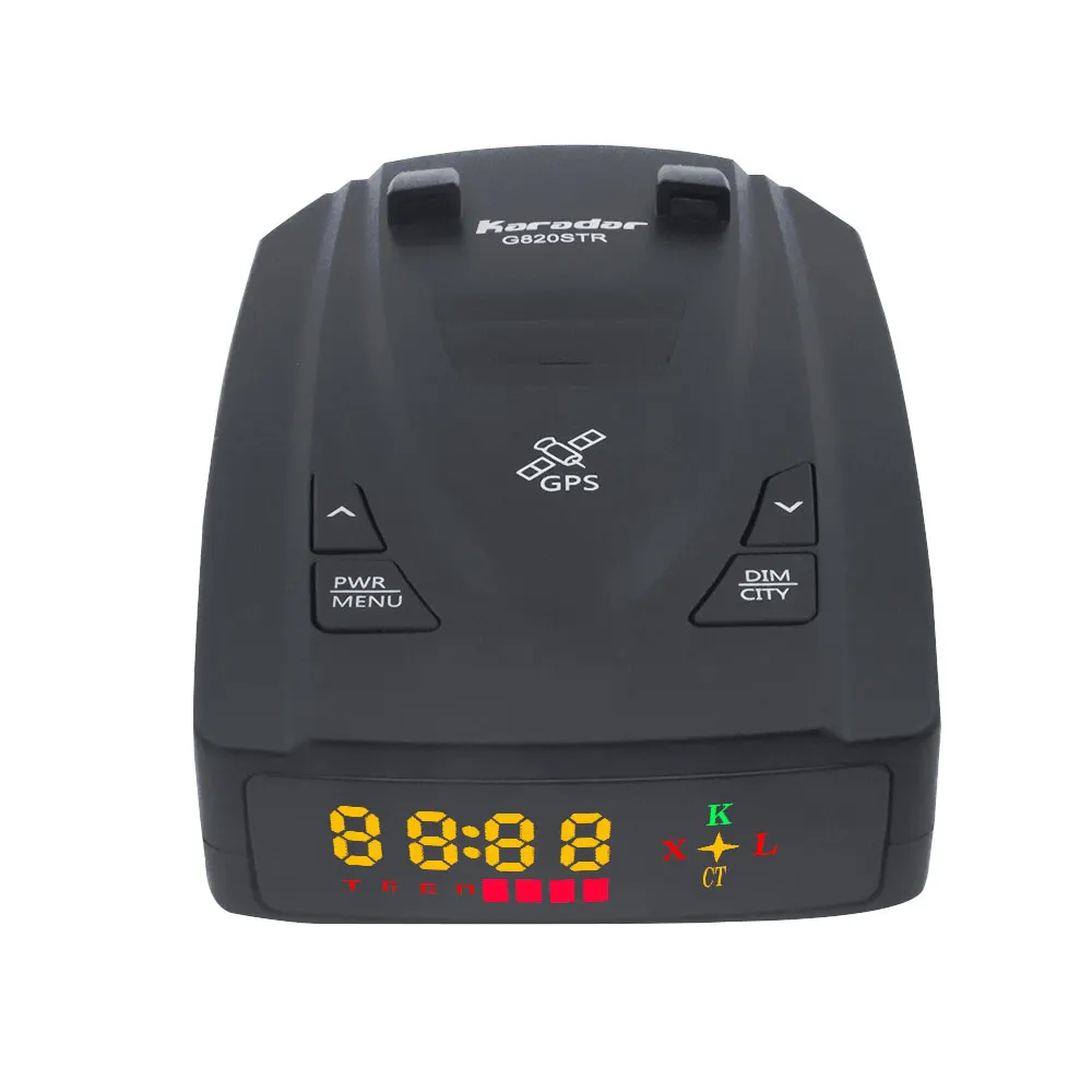 

360 Degree Laser Detection Full-Band detector radar para buses Antiradar Detector Signature Car GPS Karadar G820 STR