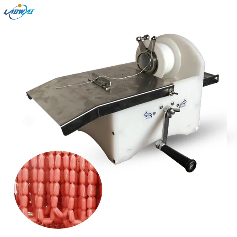 

Food Grade Material Portable Manual Sausage Twisting Machine Sausage Knotting Tying Binding Linker Machine