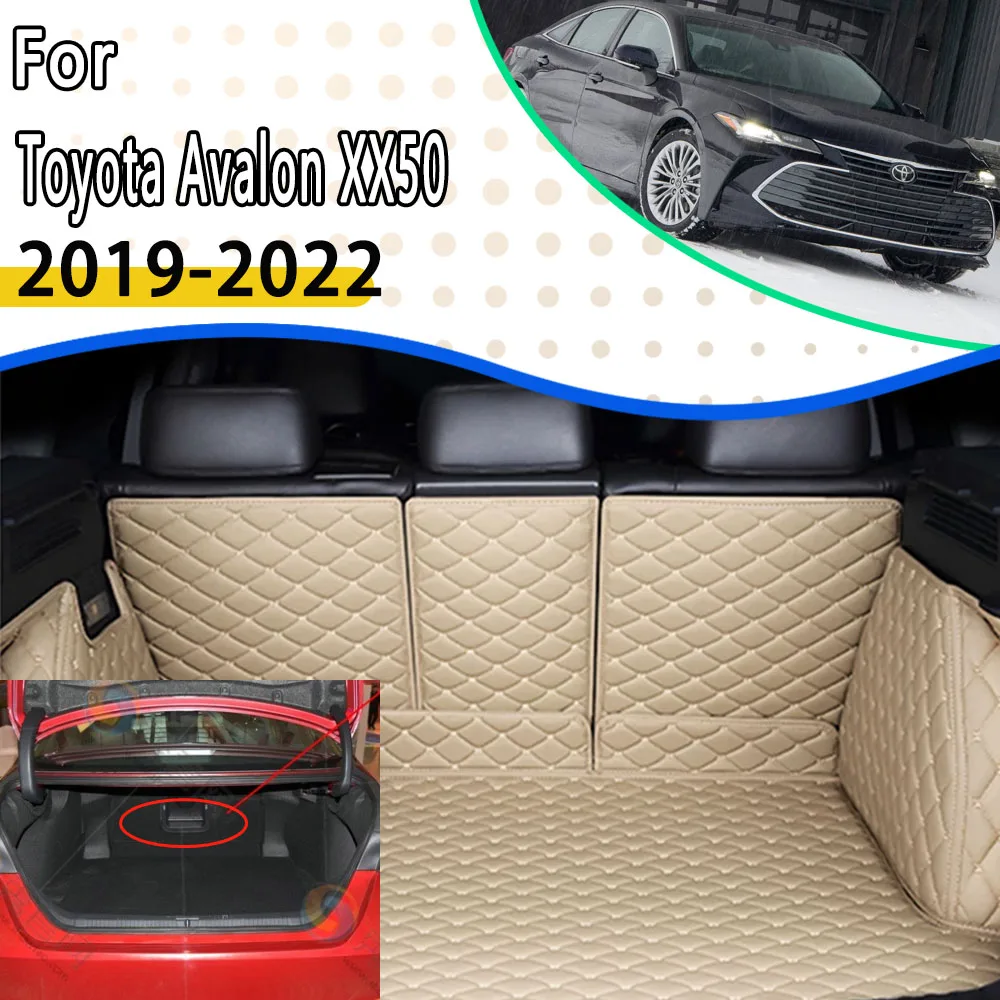 

Car Trunk Mat For Toyota Avalon XX50 2019 2020 2021 2022 Waterproof Pad Car Rear Trunk Mats Boot Tray Carpet Mud Car Accessories