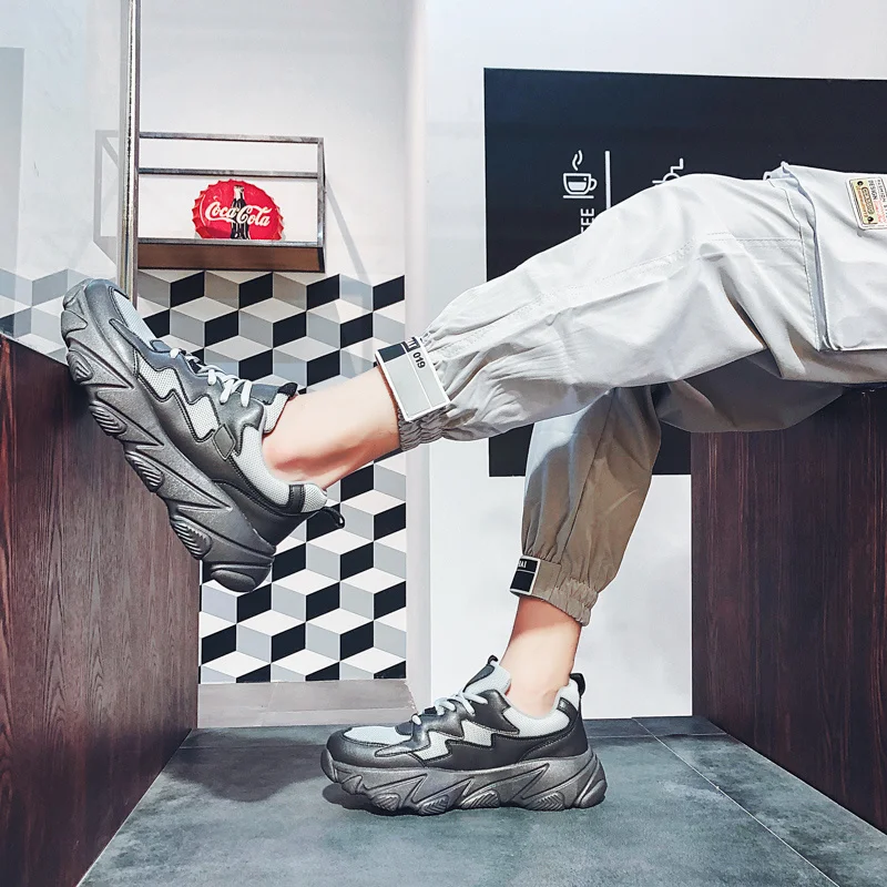 Scarpe casual da uomo Scarpe da passeggio leggere Scarpe da trekking antiscivolo Scarpe da trekking comode e leggere antiscivolo_voghion.com