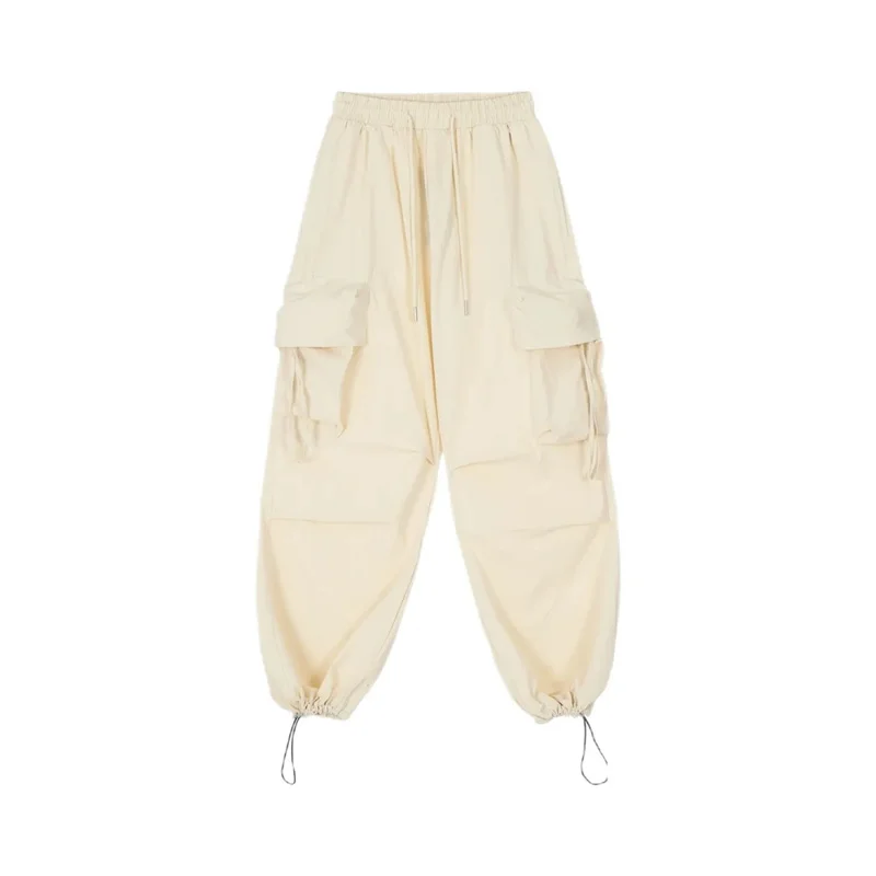 2023 New Workwear Pants Men's Women's Spring Autumn Loose and Slim Wide Leg Casual American Quick Dried Straight Leg Leggings