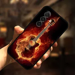 3D Flower Soft Relief Emboss Silicone Back Cover TPU Protector - Samsung A16 5G (Chocolate)
