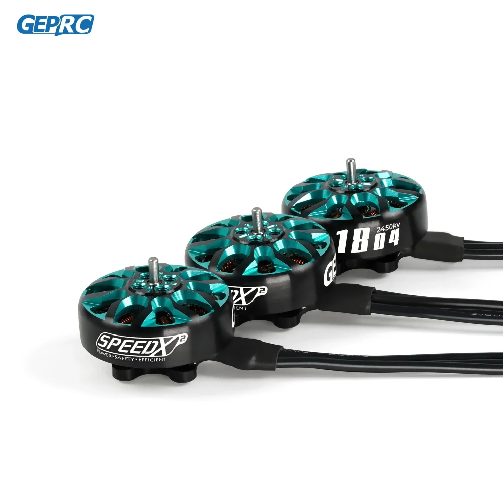 Moteur Brushless SPEEDX2 1804 3450kv/2450kv pour Drone FPV Course