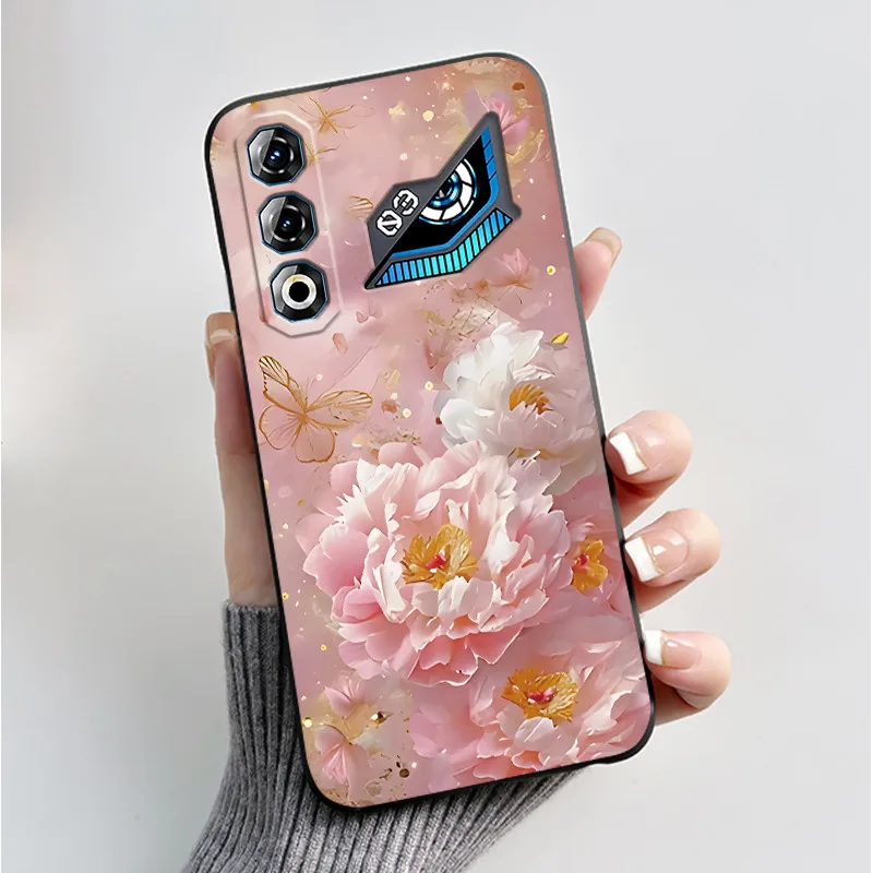 Butterfly Flower Shockproof Silicone TPU Phone Case - Soft and Stylish Protective Back Cover
