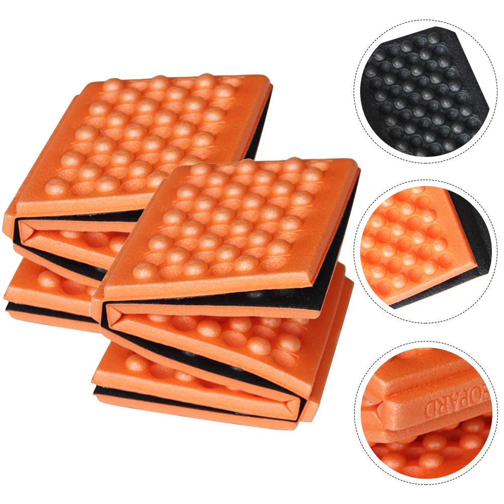 

2 Pcs Lightweight on Foot Honeycomb Folding Cushion Child Camping Sitting Xpe Picnic Mat Waterproof Pad