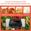 Vakumar VH5180  Kitchen Automatic Commercial Household Food Vacuum Sealer Packaging Machine Include 2 rolls Vacuum packed bags 5