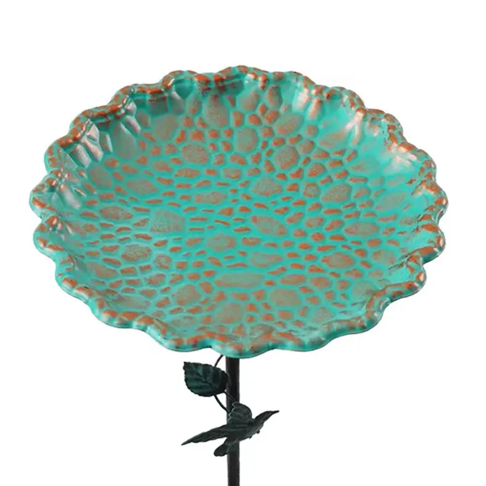 Vintage Freestanding Birdbaths Bird Bath Feeder Bowl Garden Birdbath Bowl for Garden Patio Yard