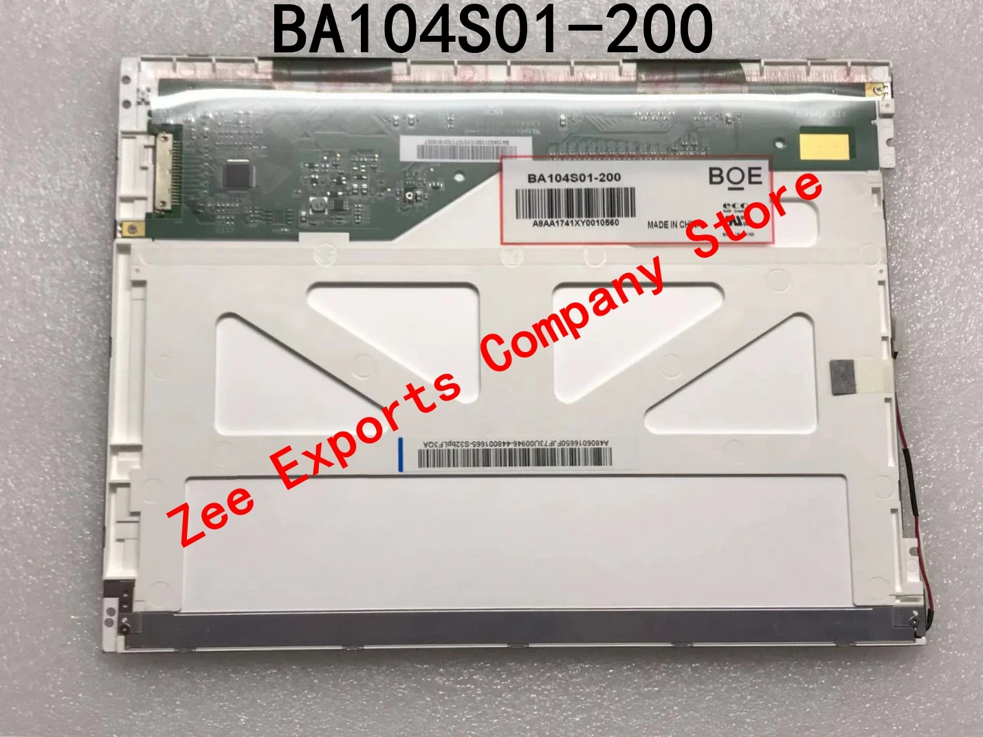 Tela Lcd Original Painel de Exibição 100 Testado para Envio Ba104s01200 Ba104s01100 Tm104sdh01 Ts104saalc0100 104