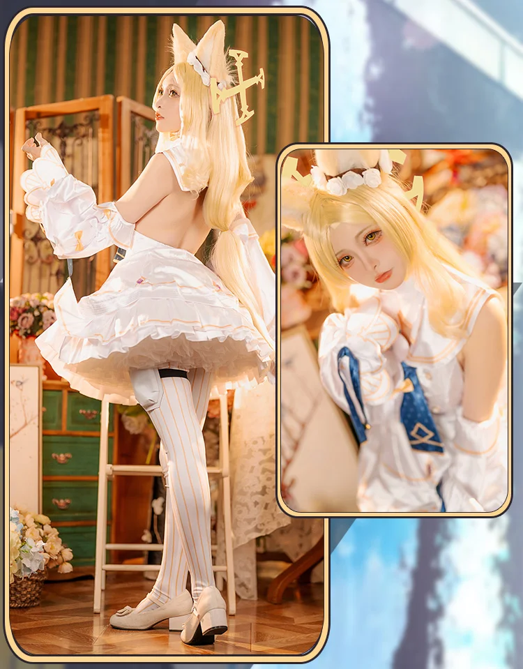 ブルーアーカイブ セイア コスプレ 衣装のみ XLサイズ ブルー