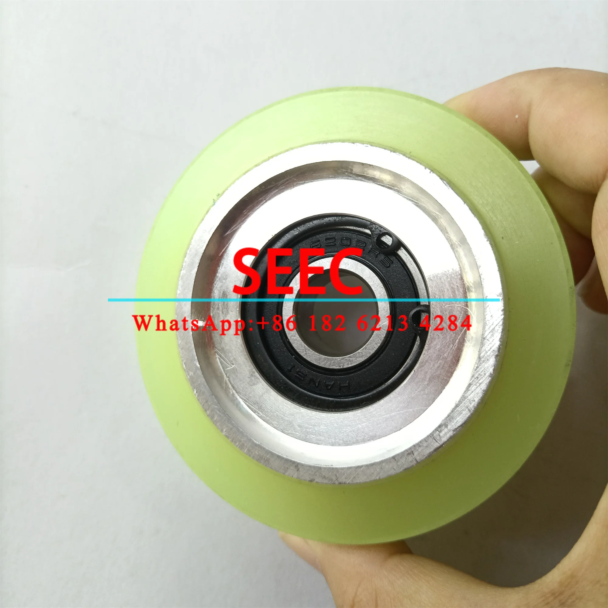 SEEC 80*22 MM Escalator Step Chain Roller OD 80mm W 22mm Bearing 6202RS