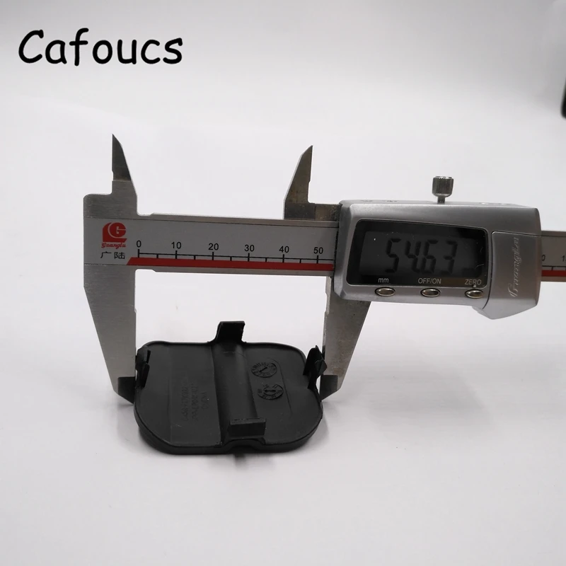 Cafoucs Car Rear Bumper Tow Trailer Cover For Ford Focus 2009 2010 Towing Hook Decoration Cap
