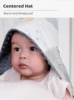 New Style Baby Hooded Blanket Warm Swaddling Wrap Winter Newborn Quilt Babe Toddler Nap Blanket Infant Bedding Baby Shower Gift 2
