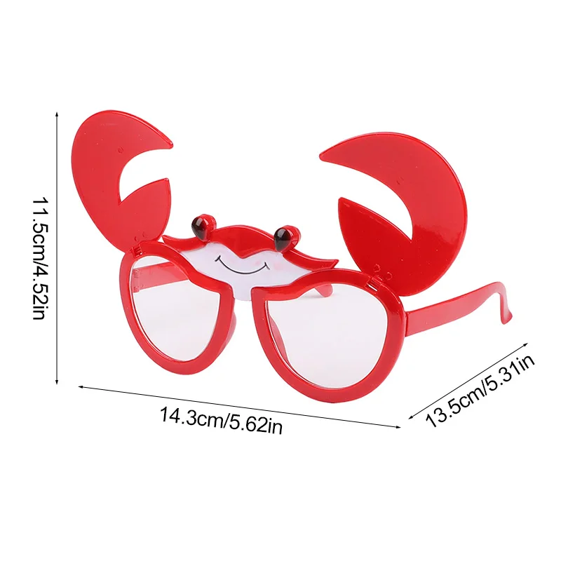 9/6Pcs Hawaiian Gläser Luau Sommer Geburtstag Gefälligkeiten Dekoration Tropical Party Spaß Kleid Prop Sonnenbrille Strand Hochzeit Liefert – Detail 14