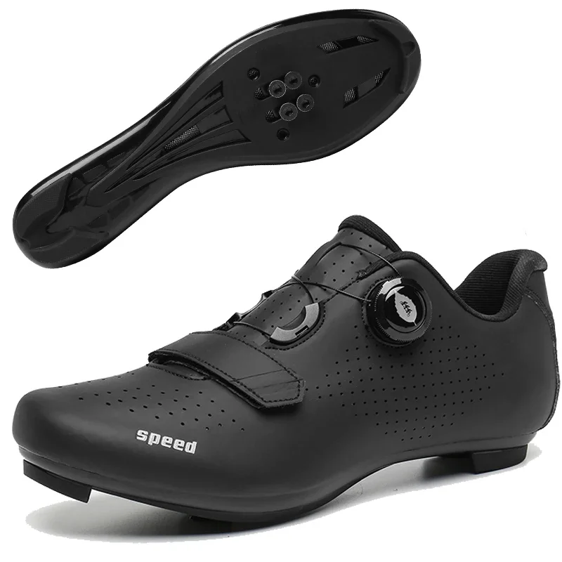 

Cycling Shoes Men Sports Route Cleat Road Dirt Bike Speed Flat Sneaker Racing Women Bicycle Mountain Spd Biking