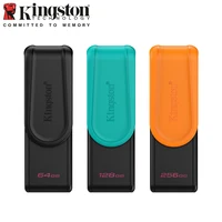 New Kingston DTXS USB 3.2 Flash Drive 64GB 128GB 256GB Colorful Cap Pen Drive Max 100Mb/s Memory Stick U Disk for Computer 1
