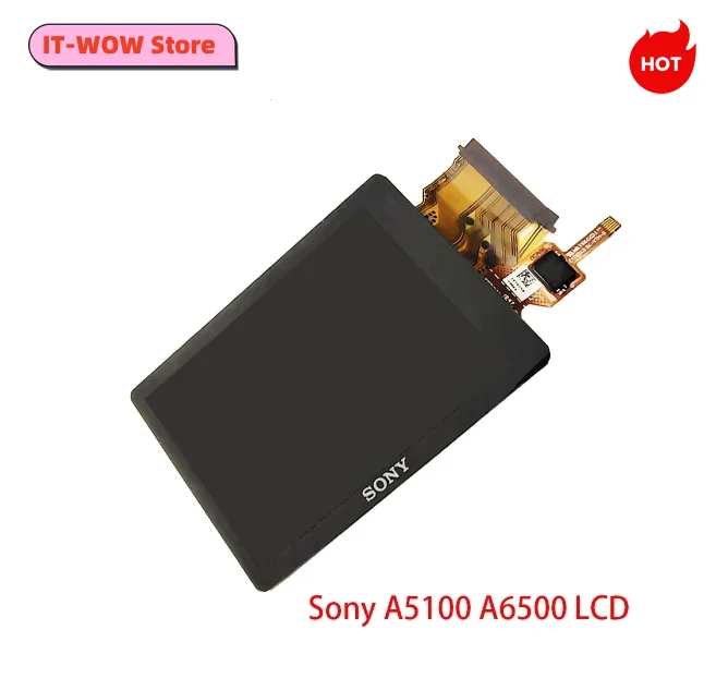 

Новый и оригинальный ЖК-экран, монитор для Sony A5100 A6500, ЖК-дисплей с сенсорным экраном, деталь для ремонта камеры