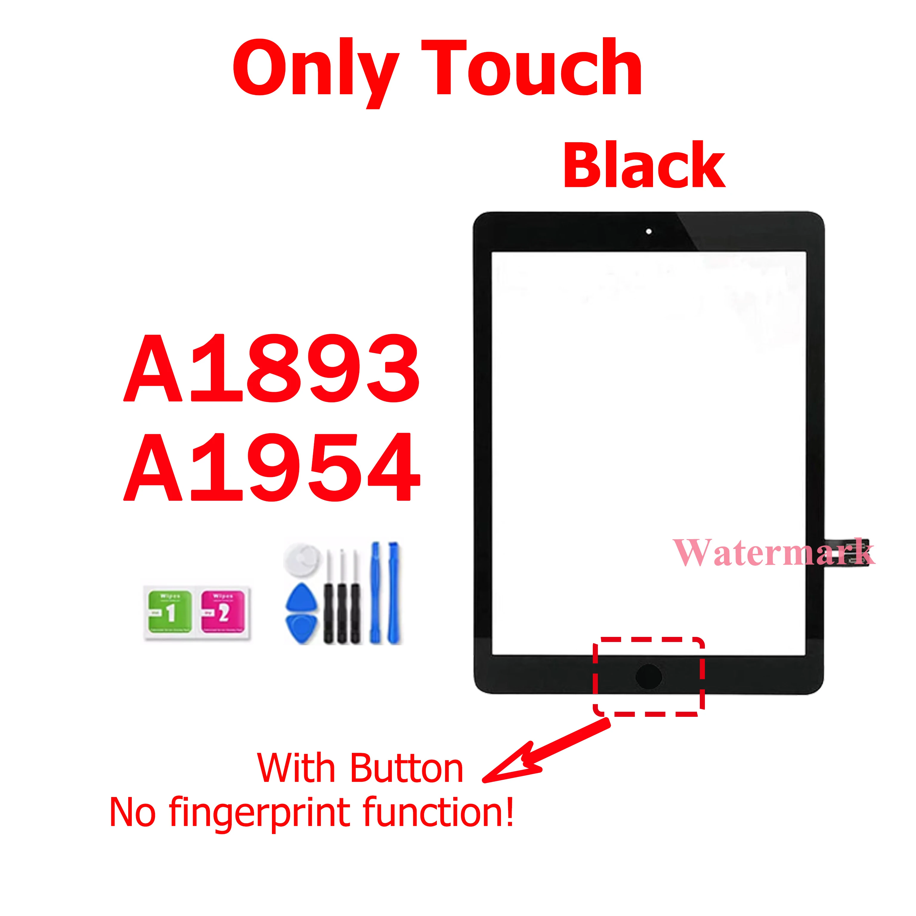iPadのタッチスクリーン IPad用LCDタッチスクリーン,9.7インチ,2018世代,組み立て部品a1893