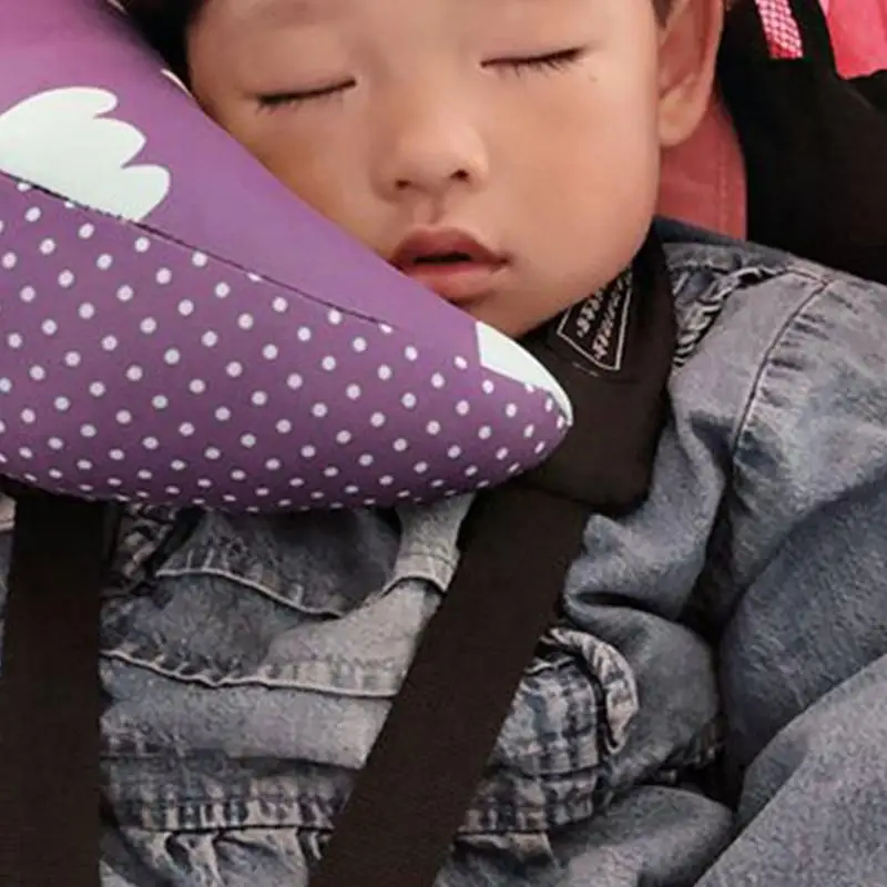 Car for Belt Pillow Kids Toddler Headrest Neck Support Cushion Pad Safety Seatbelt Child Cartoon Sleeping Travel