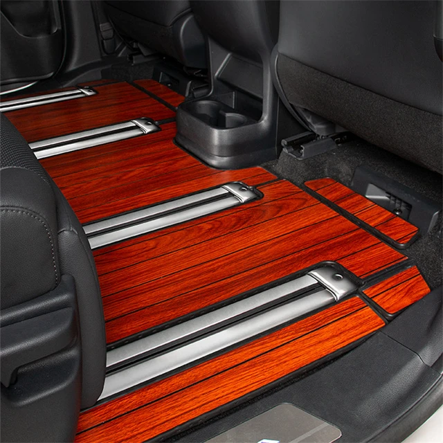 Toyota Sienna 2022 wooden floor foot pad