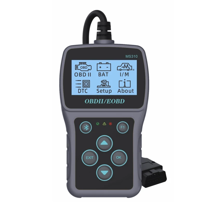 

Диагностический сканер MS310 OBD2, 1 шт.