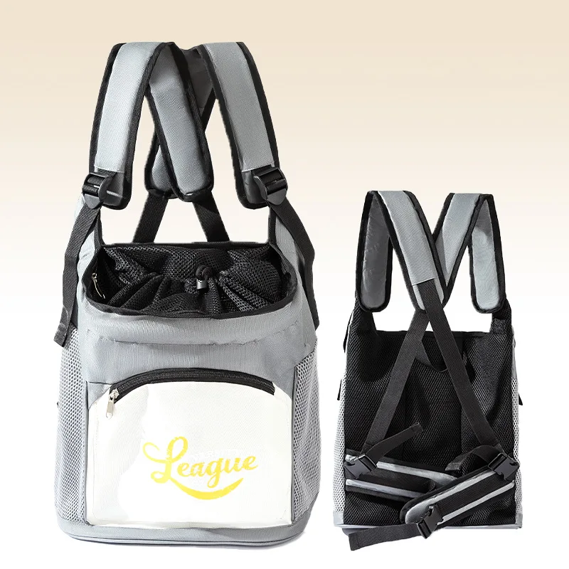 Summer Large-capacity Dog ​​bag Breathable Chest Bag for All Seasons Cat Outing Bag Cat Pet Backpack