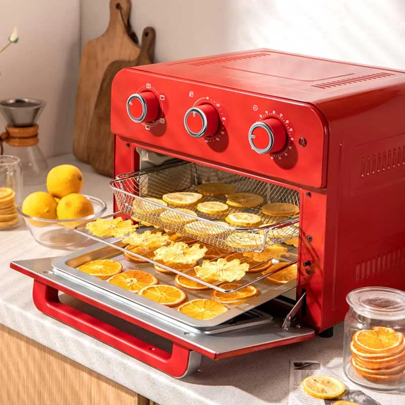 1400W Electric oven home three layer air fryer multi-functional baking 23L pizza oven cocina Oil-free cuisine