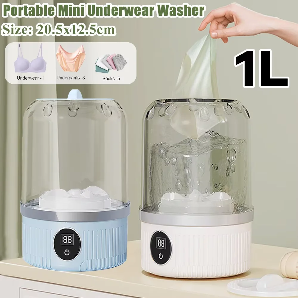 Portable Mini Washing Machine Small Laundry Washer Machine