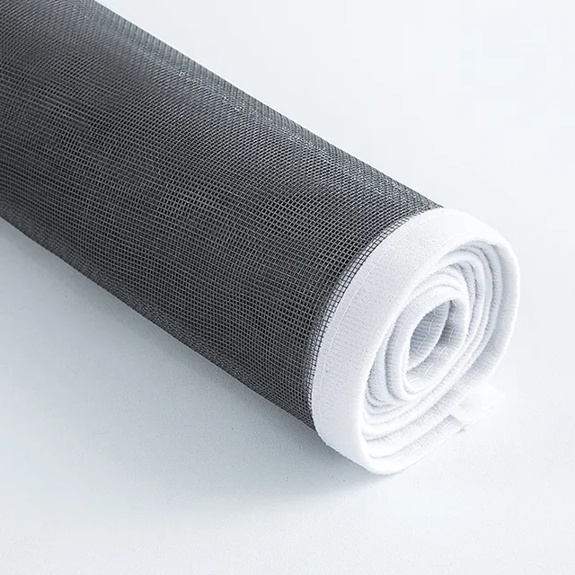 Écran de fenêtre anti-moustiques de taille personnalisable, moustiquaire auto-adhésive pour porte d'été anti-insectes pour fenêtres 4