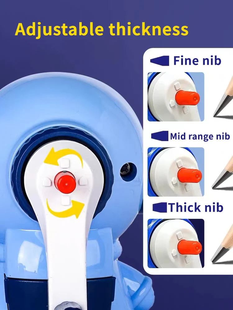 1Pcs Student Cartoon Hand Sharpener Astronaut Shape Sharpener Automatic Pencil pencil sharpener