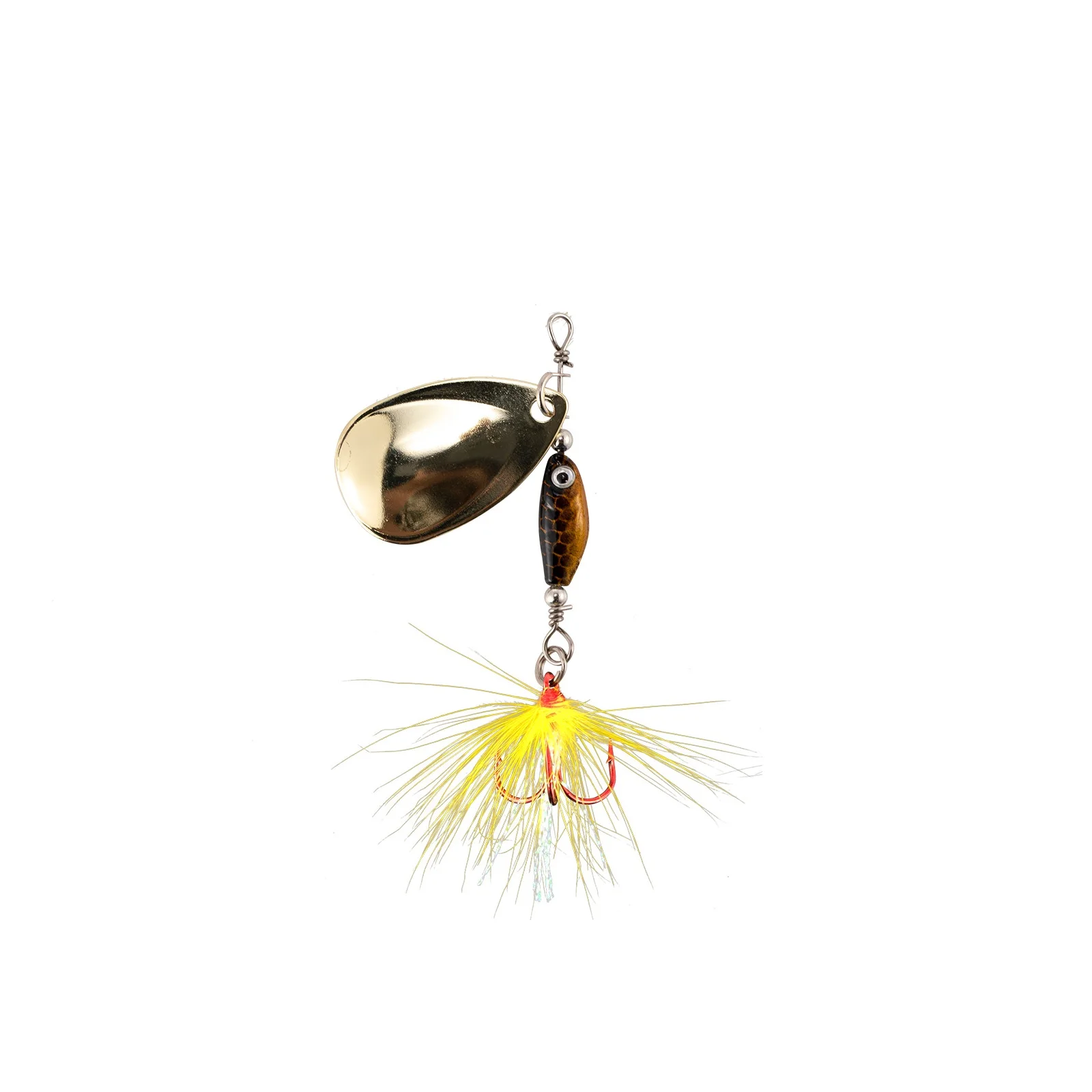 Fishing Lure Metal Spinner Spoon Rooster Tail Spinnerbait Spinning