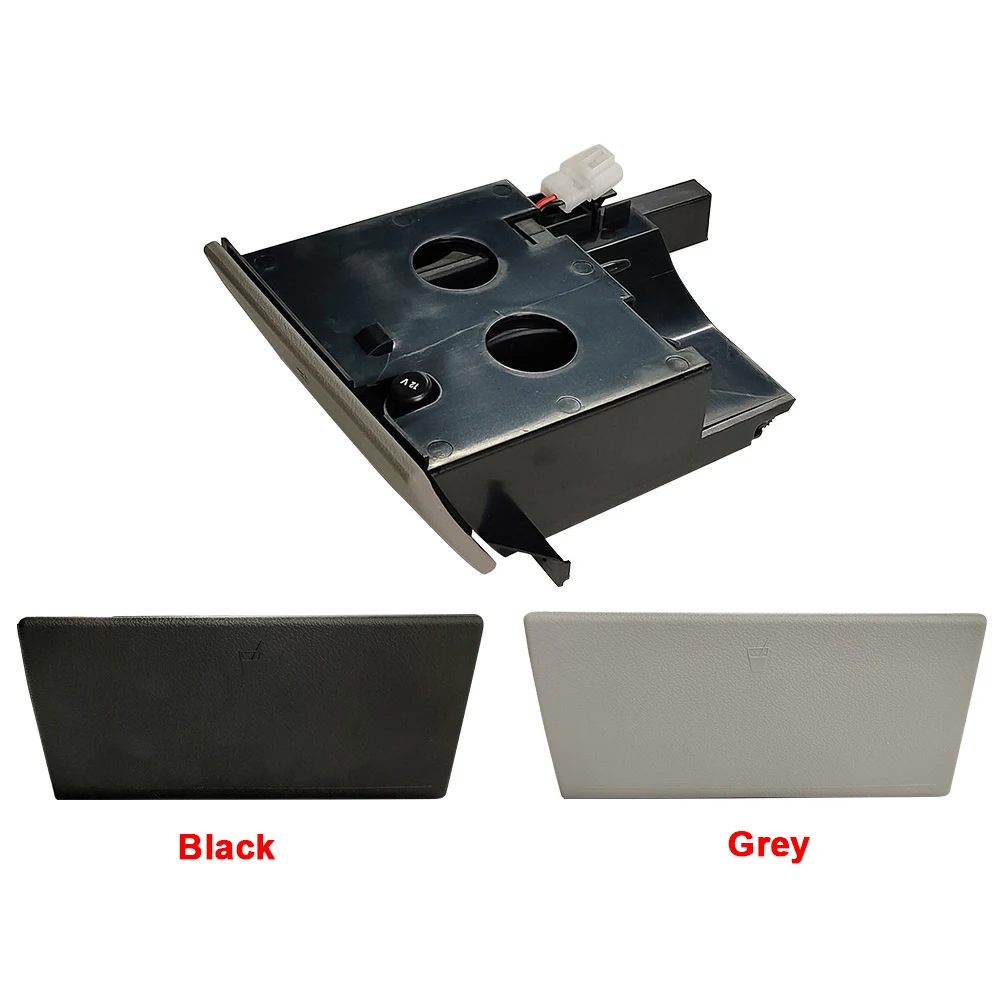 

RHD Fit For VW T5 Transporter Cup Holder Ashtray Car Front Drink Water Cup Drink Holder Cup Holder 7H285860130T Black Grey