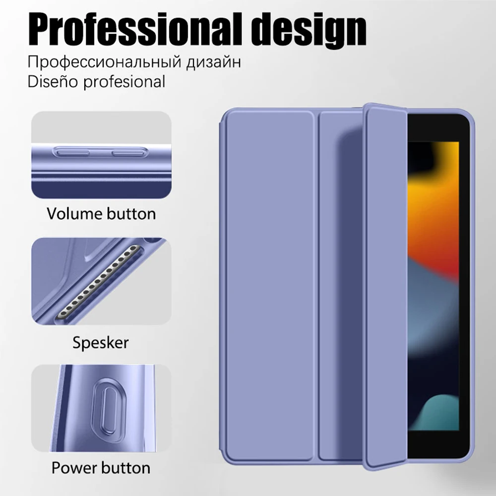 Per Ipad Air 4 Case Air 5 2022 Ultra Slim Stand Cover Protettiva 10.9 Pollici 2022 2020 (A2588/A2589/A2591/A2316/A2324/A2325/A2072)