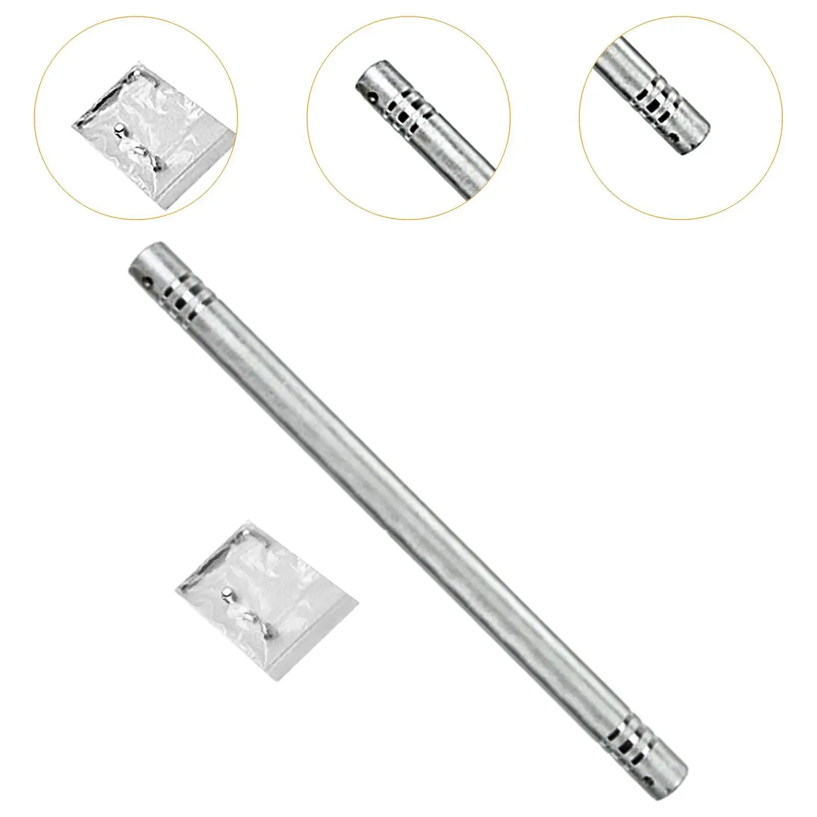 Dumbbell Connecting Rod Barbell Build Extension Bar Weight Light Connector Bar Weightlifting Equipment Accessories- Six Sizes