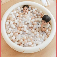 Foldable Storage Children's Indoor Ocean Ball Pool Anti-slip Baby Playground Kids Pool Home Inflatable Ocean Ball Baby Playpens 2