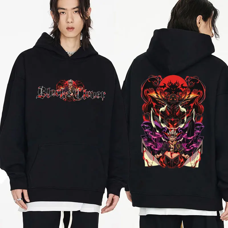 

Anime Black Clover Hoodies Asta Graphics Printed Hoodie Sweatshirts Men Women Manga Hoodies Fashion Long Sleeve Fleece Pullover