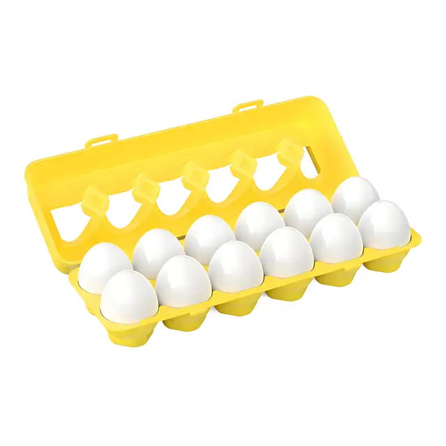 Smart Eggs Color & Shape Matching Montessori Puzzle Toy 5
