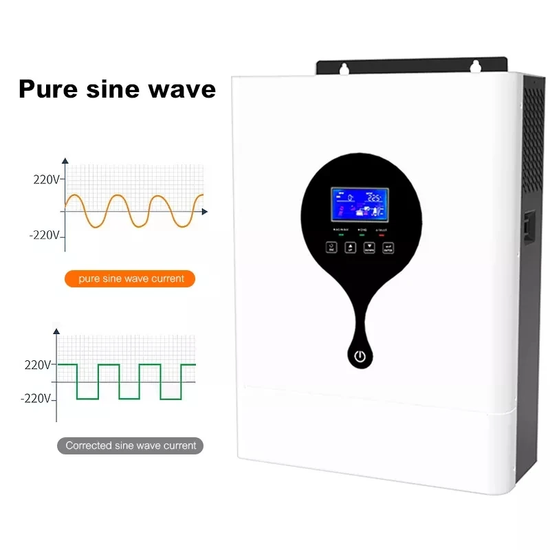 Nuovo Inverter Solare Privacy 3Kw 3.5Kw 5Kw 10Kw Mppt Power Inverter Con Caricabatterie