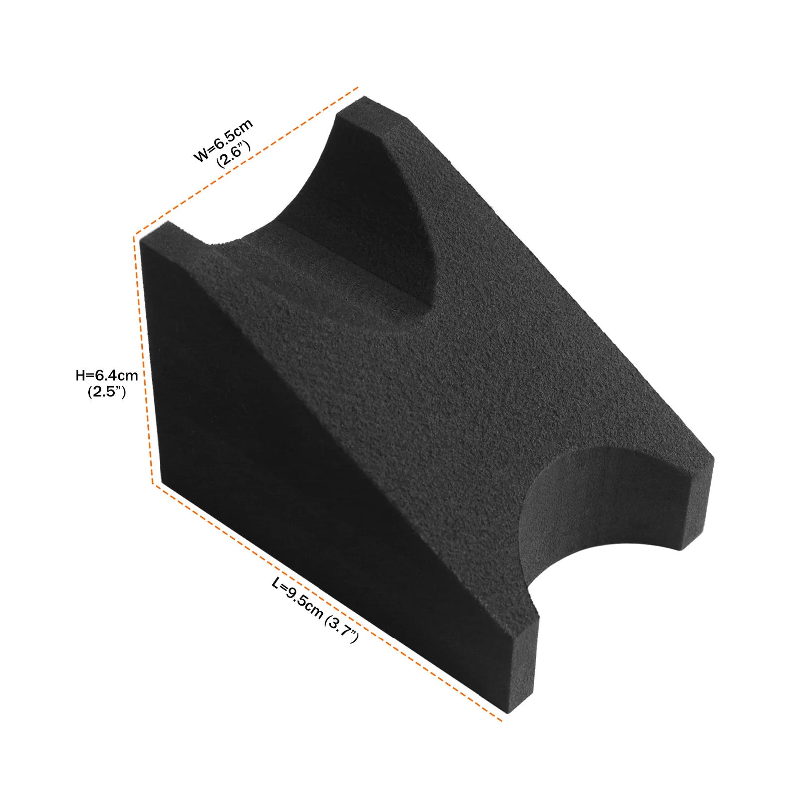 Deluxe EVA Dual-Height Non-Slip Guitar Neck Support Rest