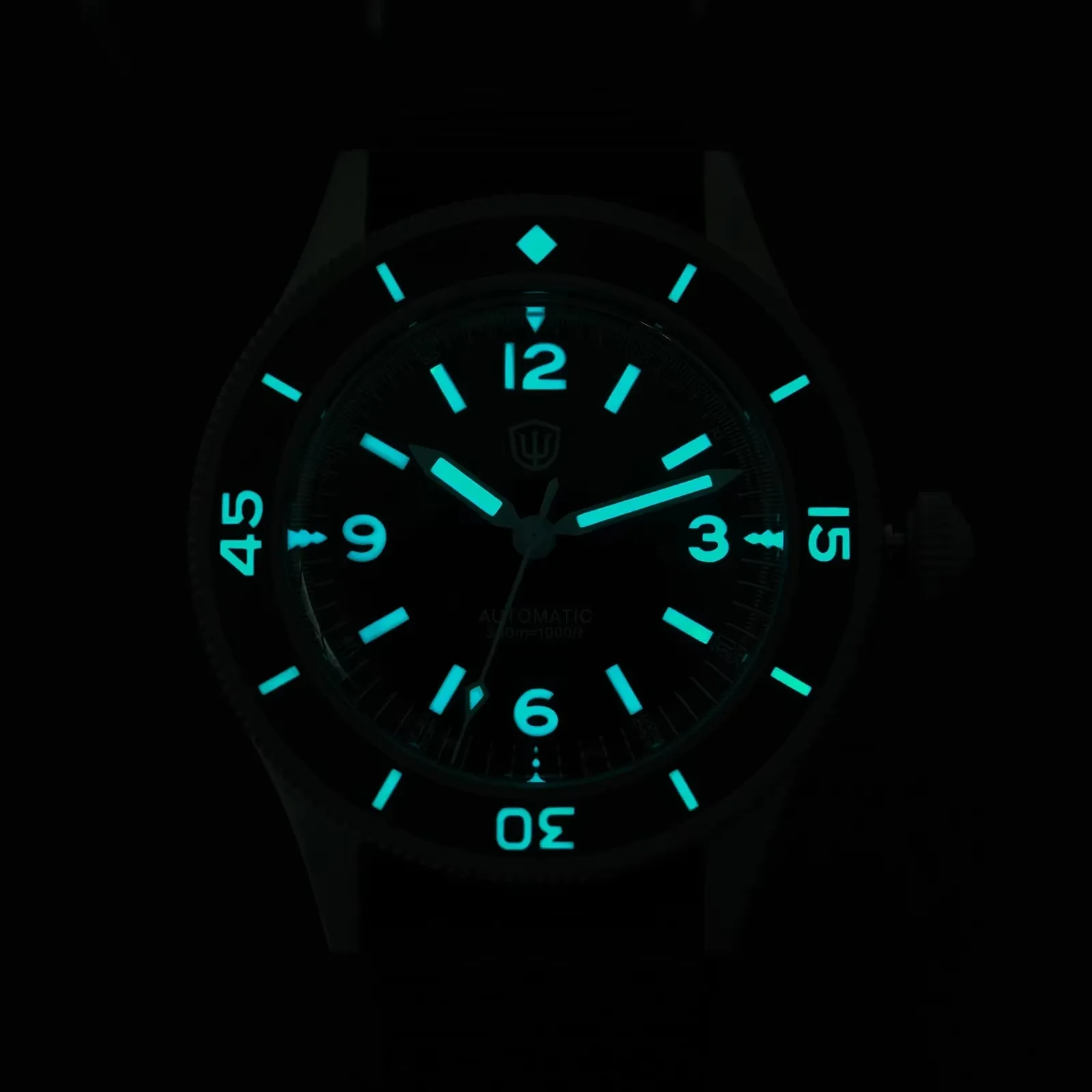 Watchdives Vintage WD50F 50-Fathoms NH35 Dive Watch 40mm Men Watch Sapphire Crystal Bubble 300M Watchproof C3 Luminous Watch 4