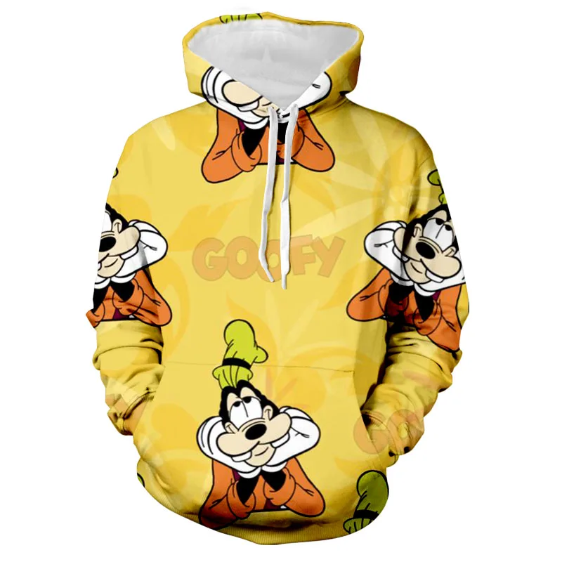 

New Y2K Women's Fall Streetwear Halloween Disney Goofy and Mickey Harajuku Cartoon Sweatshirts 2022 Fashion Kawaii Girls Hoodie