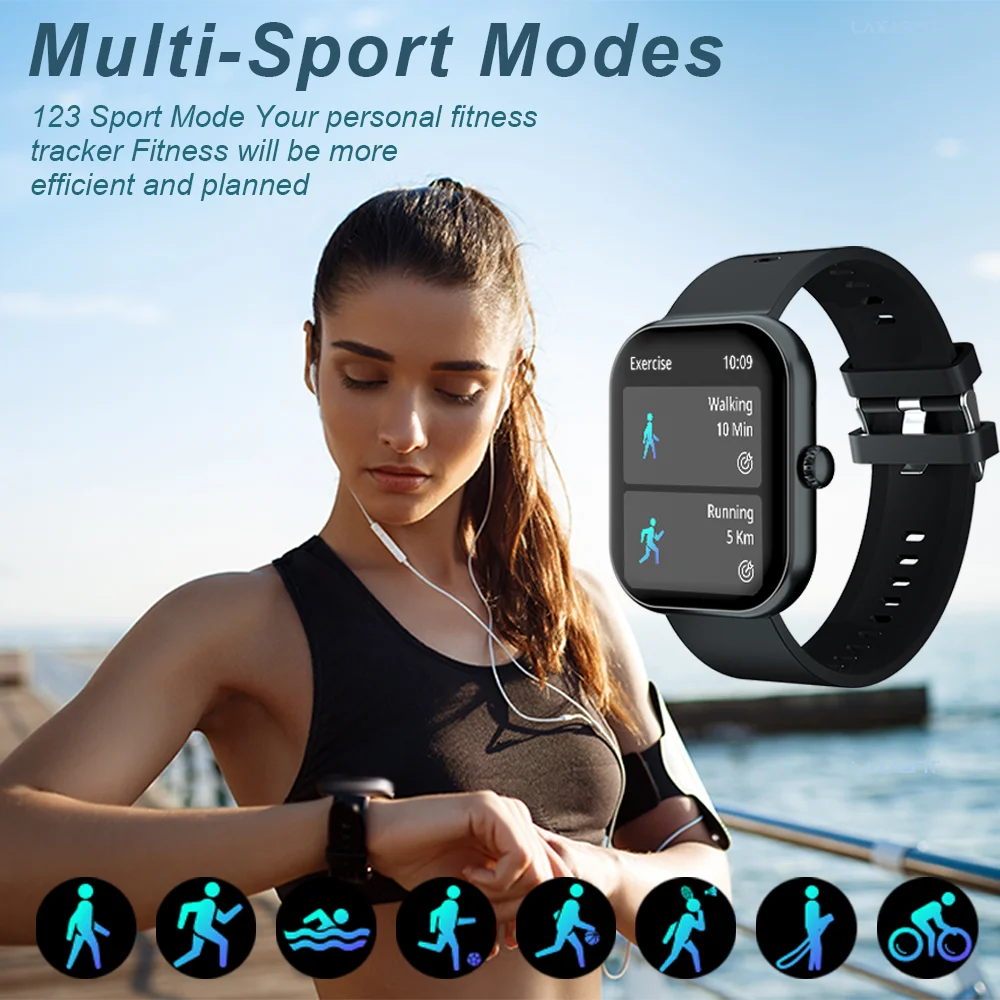 Call Smart Watch Exercise Tracker Smart Watch HD Screen Answer