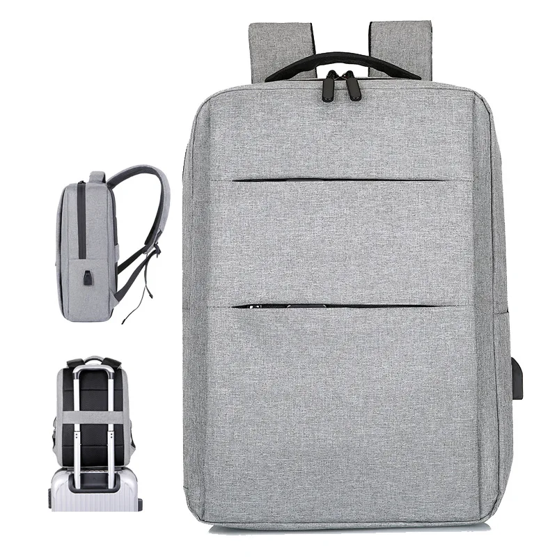 Business Men's 16-Inch Laptop Backpack Customizable Logo High-End Feel Double-Shoulder Computer Bag Nylon Material Breathable image 16