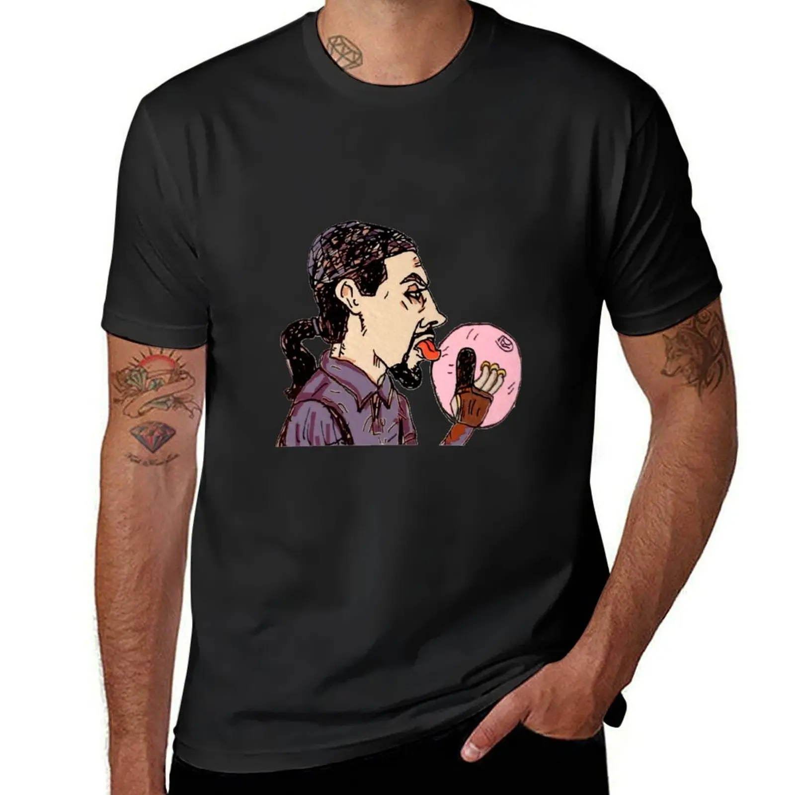 

JESUS Q T-Shirt shirts graphic tees summer top mens vintage t shirts