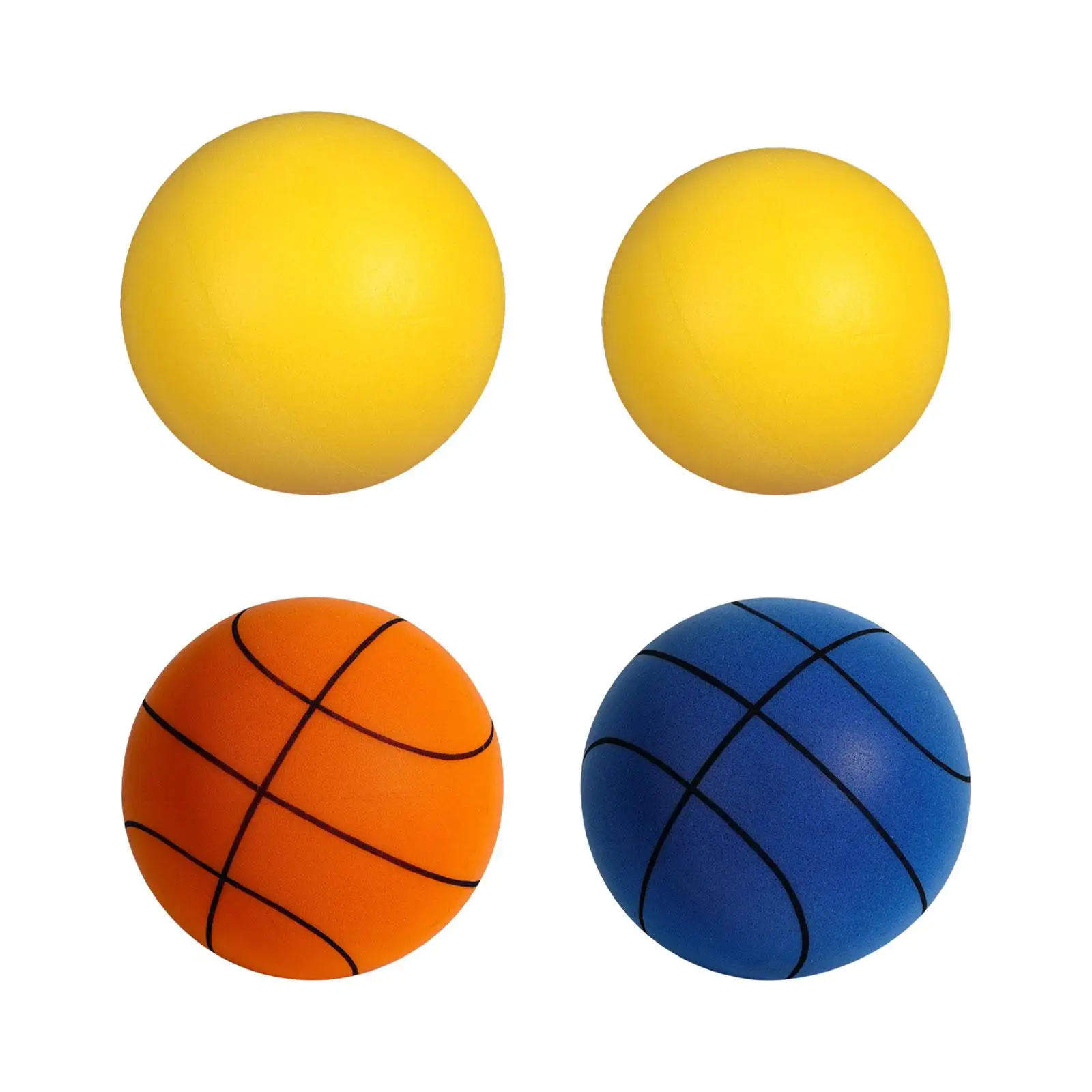 

Bouncy Ball High Density Foam Silent Ball Soft Bouncy Toy Ball for Children